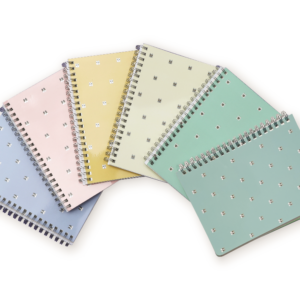 UKIUKI Character Spiral Notebook Small – 6 Pastel Colors