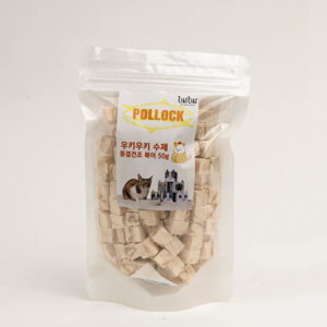 UKIUKI Freeze-Dried Pollack Cat Treats – 100% Pure, No Additives