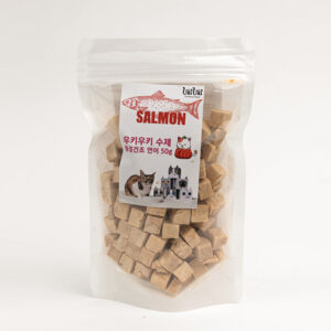 UKIUKI Freeze-Dried Salmon Cat Treats – 100% Pure, No Additives